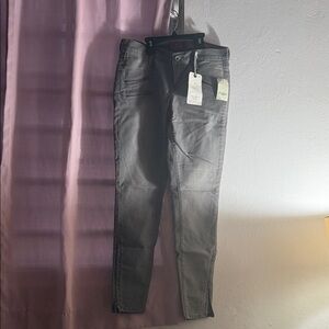 Lucky Brand Gray Skinny Jeans